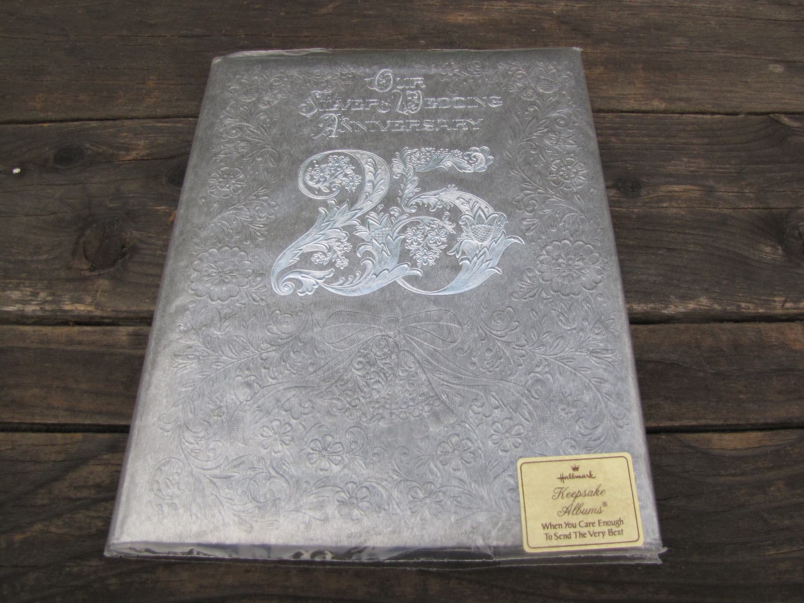 VTG Hallmark Silver Anniversary Memory Book Our 25 years of Marriage