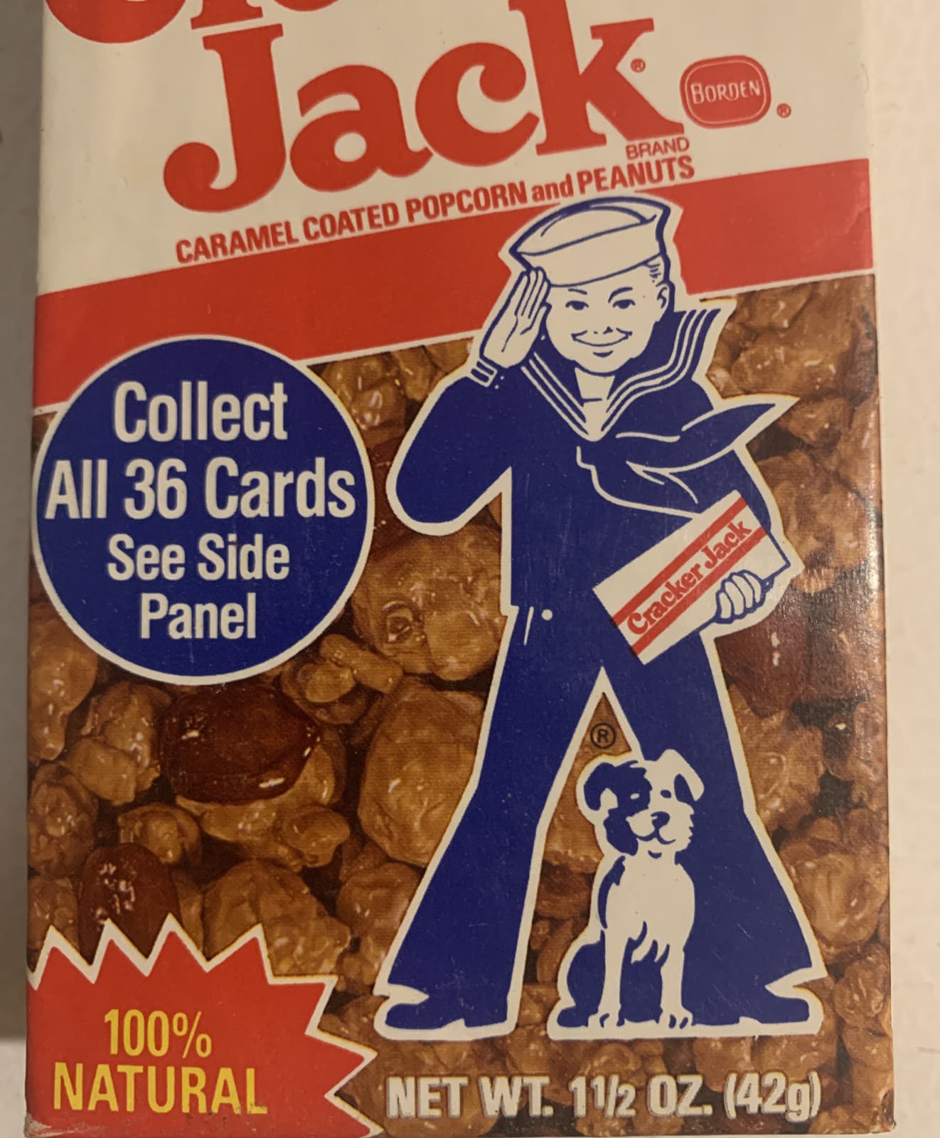 Vintage 1980-90s Box Of Cracker Jack Topps Baseball Card NOS Full Unopened 3
