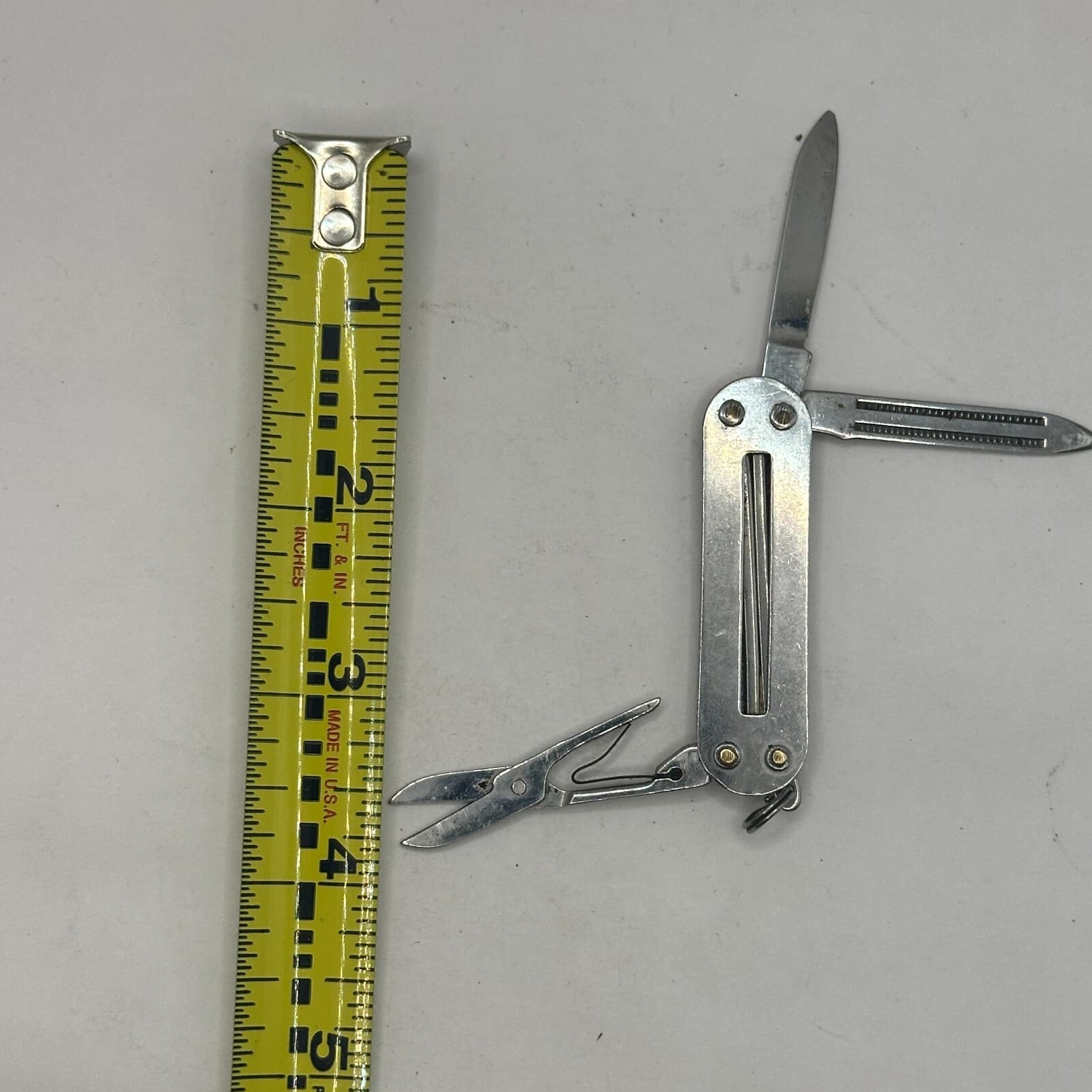 Vintage Multi-Tool Folding Pocket Knife 5