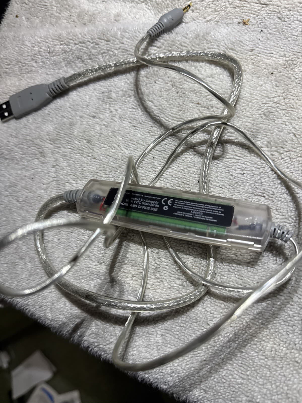 Texas Instruments Graph Link Data Cable for TI-83 Plus Graphing Calculator 3