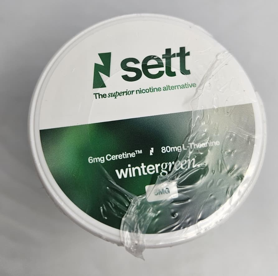 Sett Nicotine Alternative - 5pk WinterGreen 6mg - NEW SEALED 2