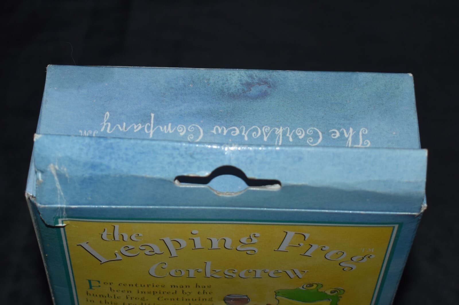 The Leaping Frog Chrome Accordion Corkscrew Wine Bottle Opener in BOX ca, 1998 6