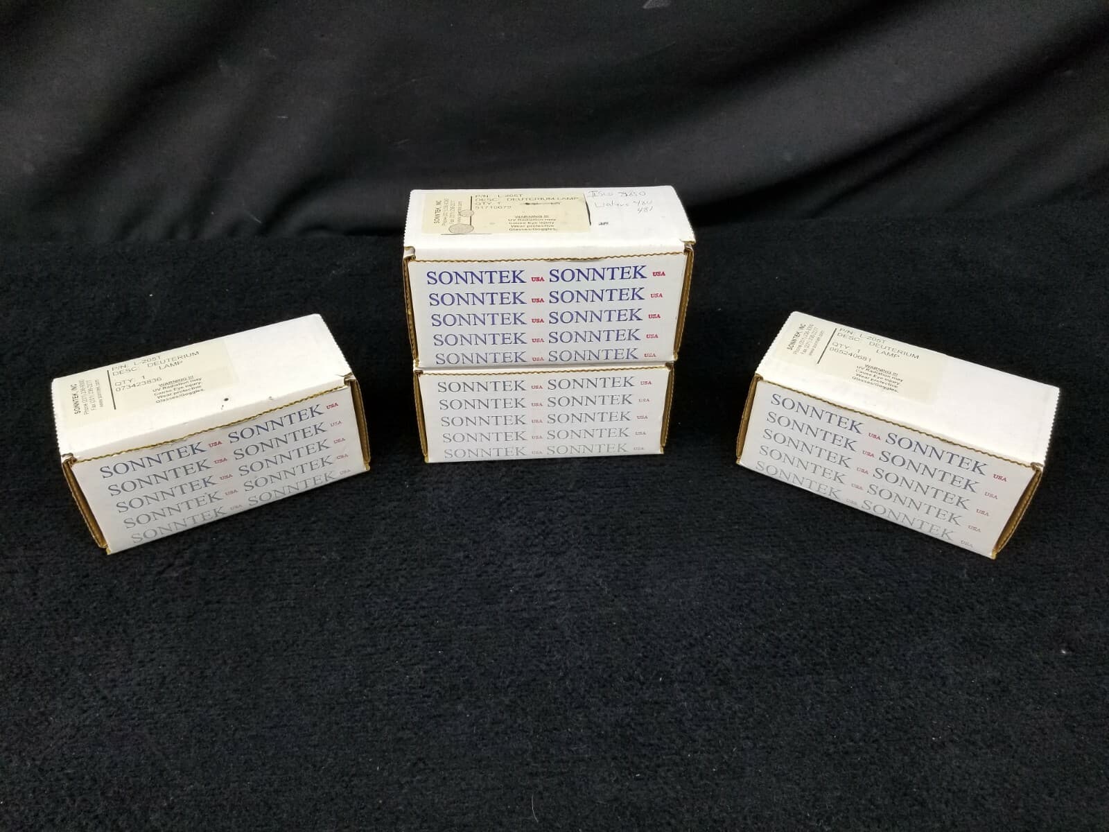 NEW! ~ Lot of 4x Sonntek L-205T Deuterium Lamp For Gilford 200 / 220
