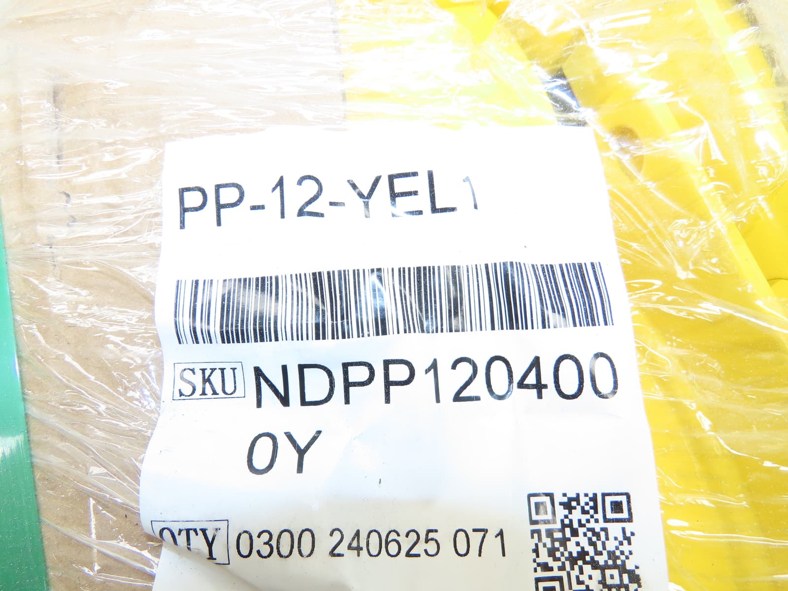 Post Protector 12" Pallet Rack Column Guard Yellow 4" ID Width 4