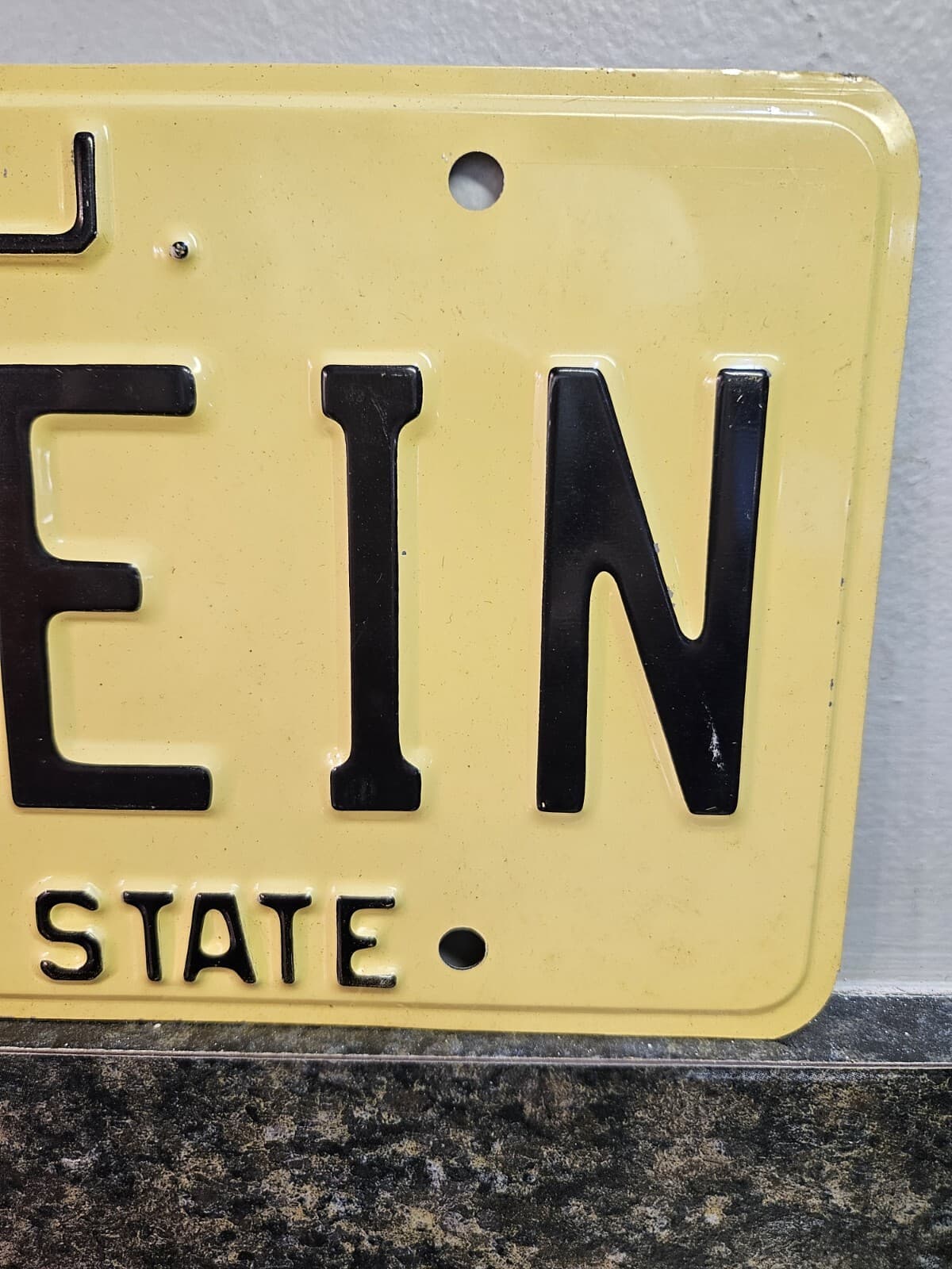 Vintage New Jersey License Plate NICE 461-EIN (Lot 609) 3