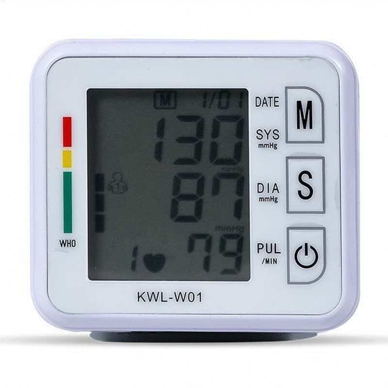 Digital Wrist Blood Pressure Monitor Automatic BP Machine USA 4