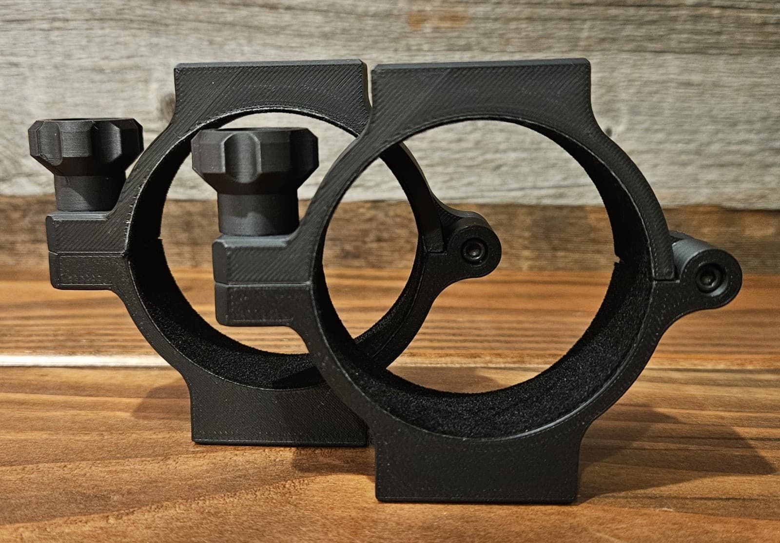 Hinged Telescope Rings Pair (63mm ID)