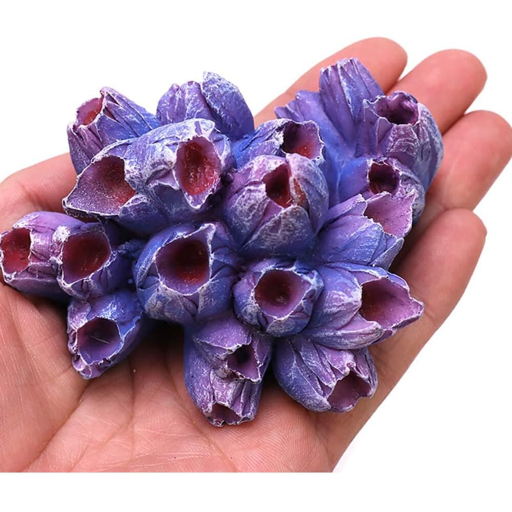 Artificial Resin Shell Coral Reef Aquarium Ornaments Landscaping Fish Tank Decor 4