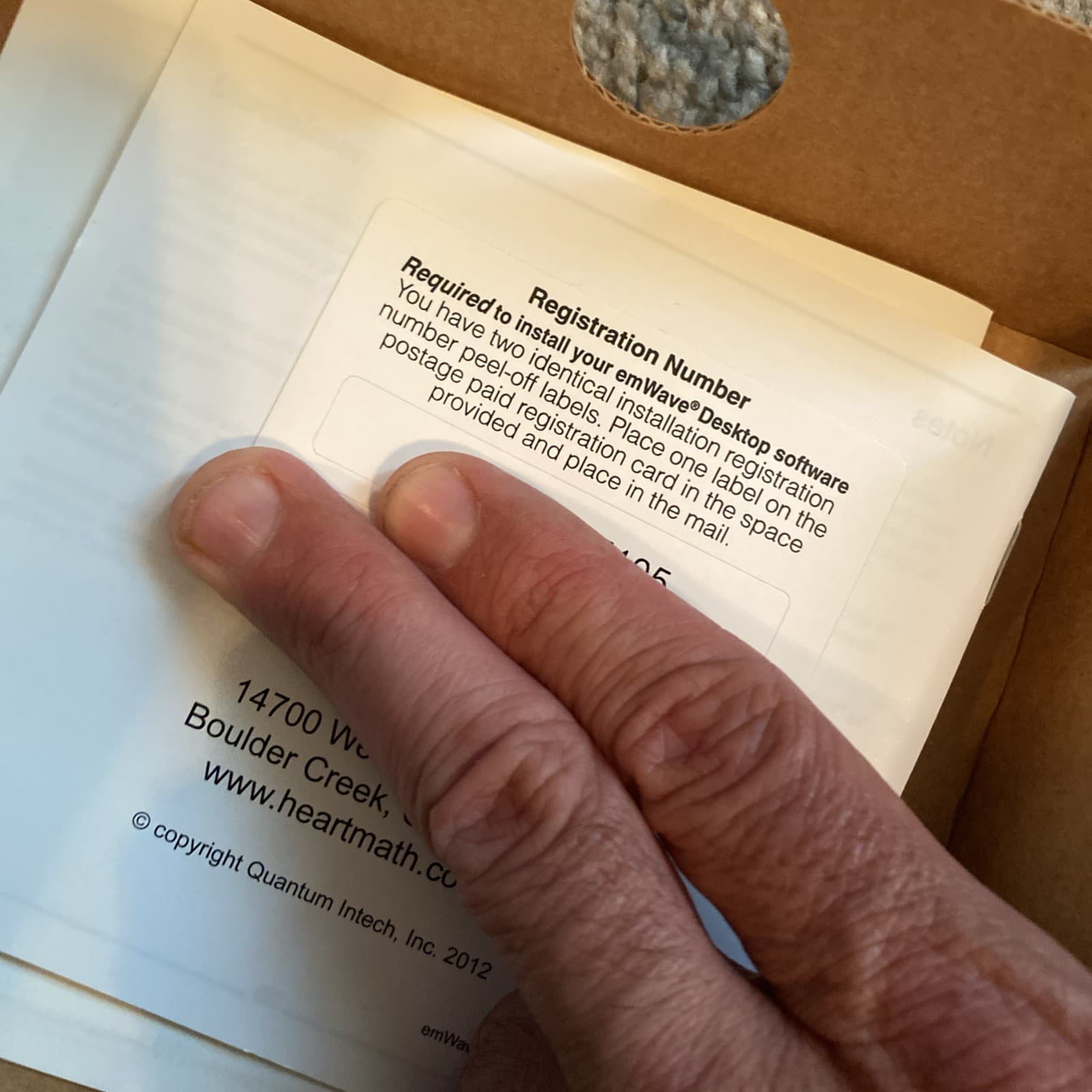 HeartMath emWave Desktop Hardware/Software (PC/Mac) System Pulse Sensor ~ Nice 2