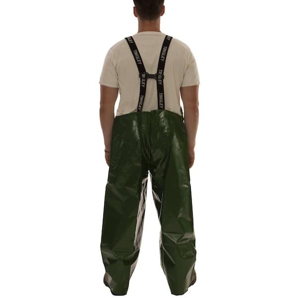 Tingley O22048 Rain Bib Overall, Polyurethane, 31 In Inseam, 44 In To 46 In 2