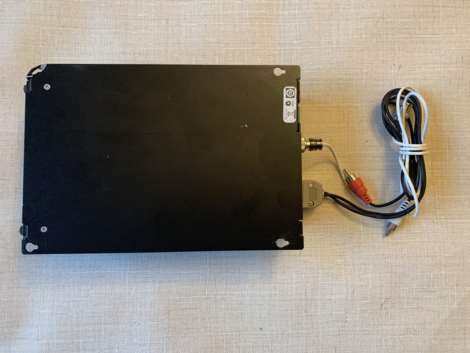 GE SECURITY INTERLOGIX FIBER B7748AV 748-R TWO-WAY VIDEO &  2-CH AUDIO DIGITAL 4