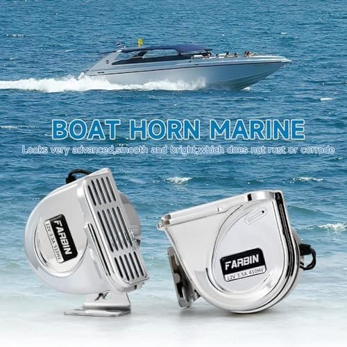  Stainless Steel Low Tone Horn for Boats Low-tone stainless steel horn 3