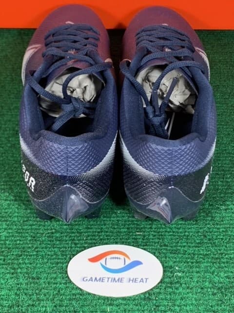 New Mens Nike Vapor Edge Speed 360 Low TD Football Cleats White Red Navy Blue 3