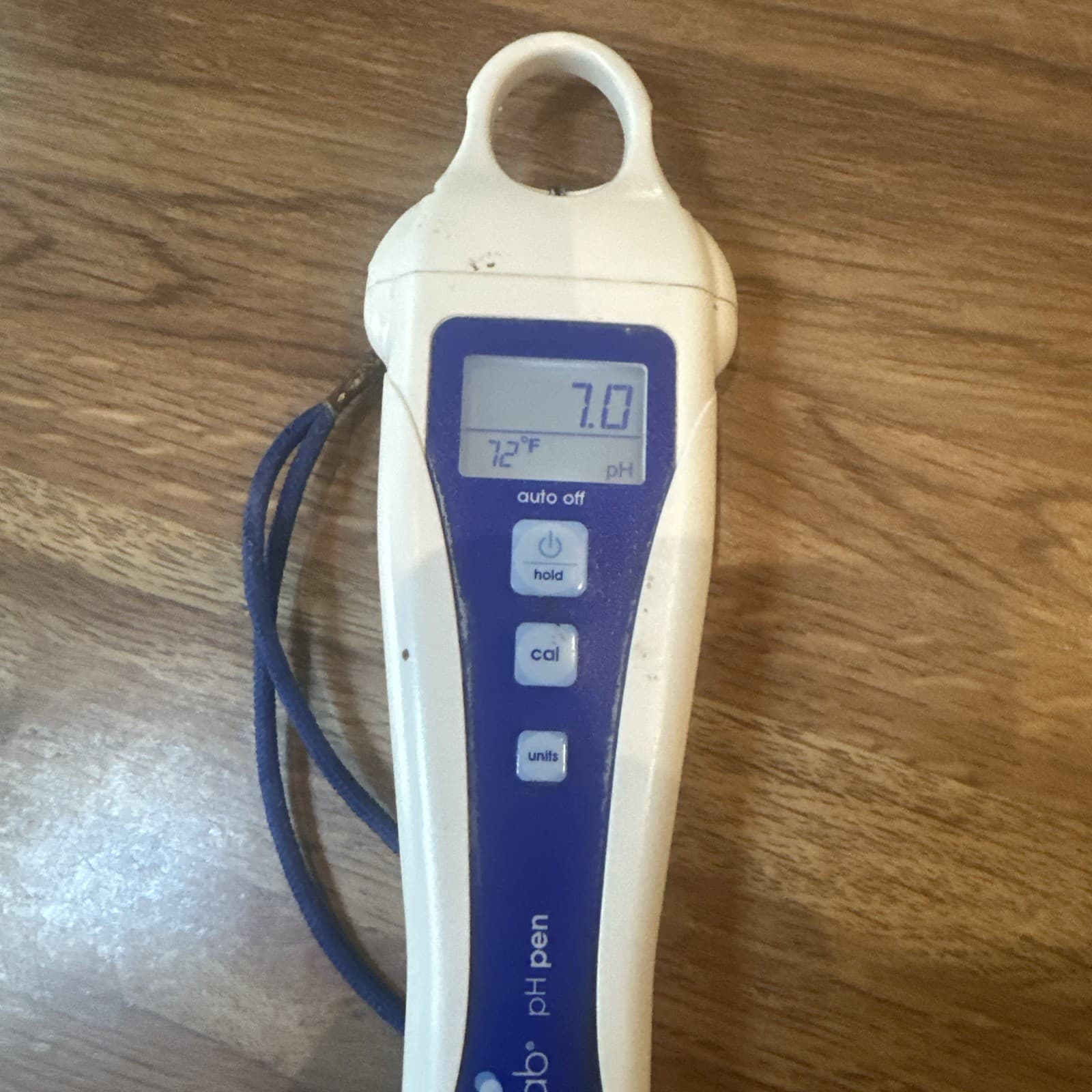 Bluelab pH Pen Blue Lab ~ Hydroponic Aquarium Tester ~ Calibration Meter Reader