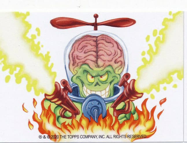 2020 Topps On Demand Wacky Attacky Packages Mars Attacks Glow in the Dark PICK 1