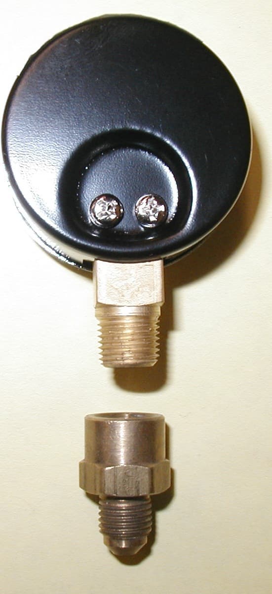 Pressure Test Gauge for Beckett, Suntec, Webster & Danfoss Oil Burner Pumps 3