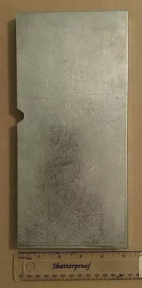 Hobart AM14 Commercial Dishwasher Stainless Steel Overflow Cover OEM 289111 3