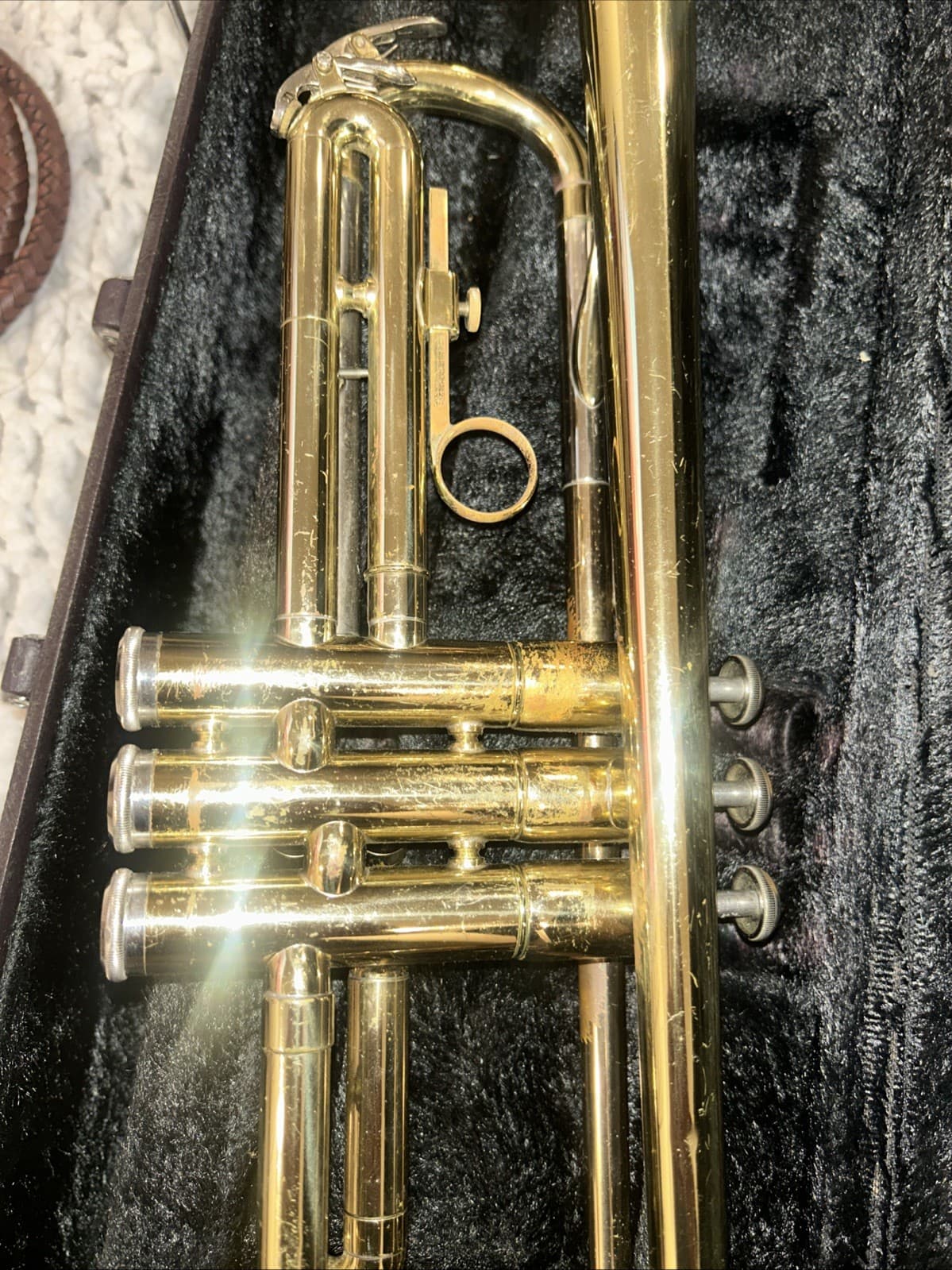 Yamaha YTR-232 Trumpet w/ Case & Two Mouthpieces Japan 4