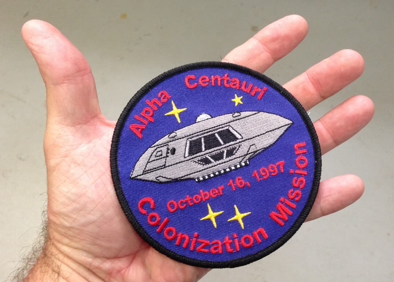 Lost In Space - Jupiter 2 Colonization Mission Patch J2 Netflix Robinson b9 4