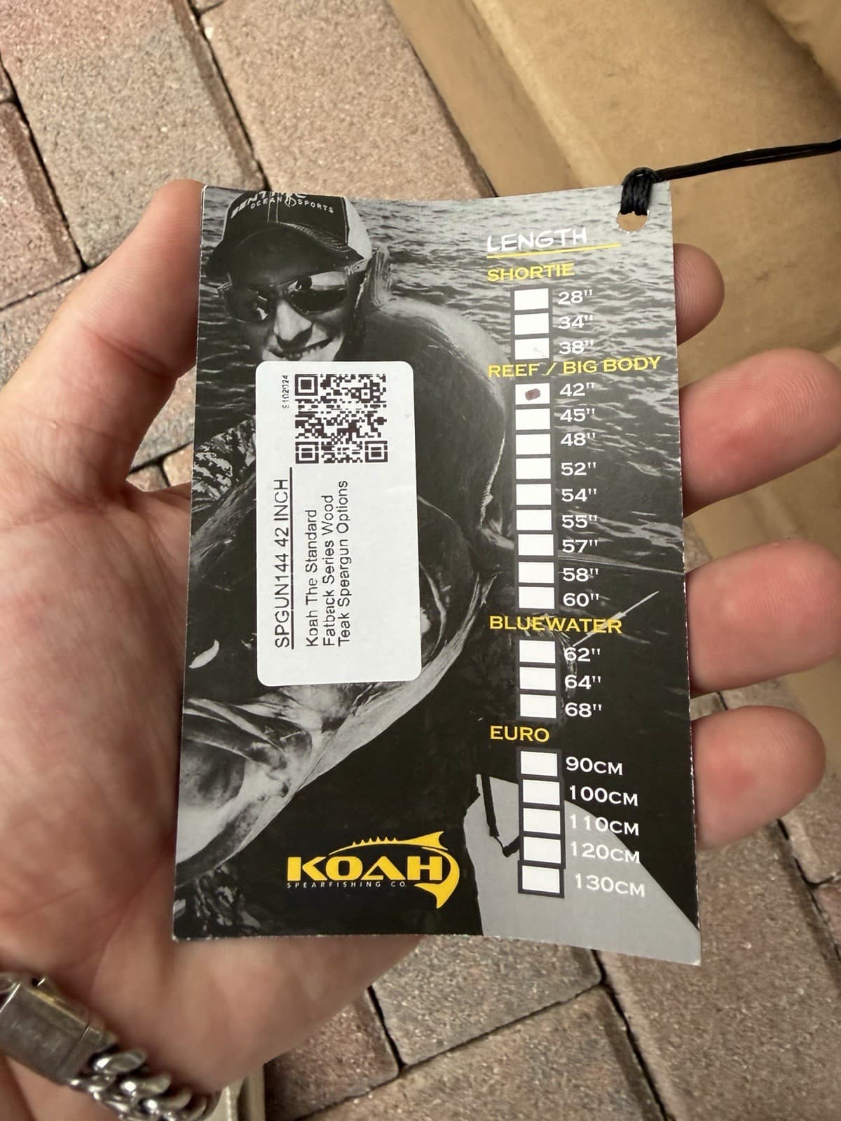 Koah Bill Fatback Series Speargun - 48 Inch 2