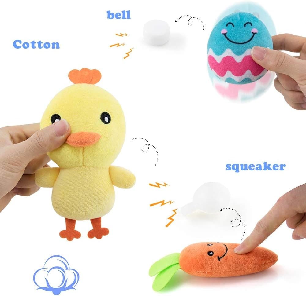 teytoy My First Easter Basket Playset Stuffed, Nontoxic Fabric Baby Toys...  4