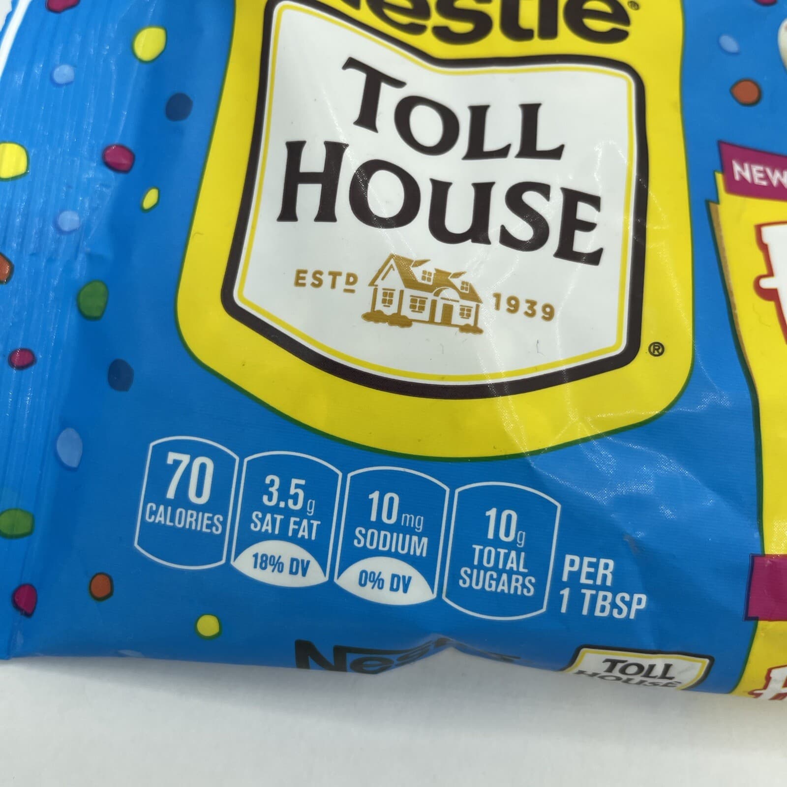 2x Nestle Toll House FUNFETTI Morsels Vanilla Baking Chips 9 oz Bag - 2 PACK 3