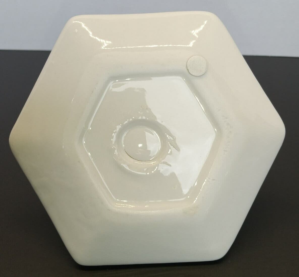 Elephant Ring Holder Porcelain White and Gold Trim 6