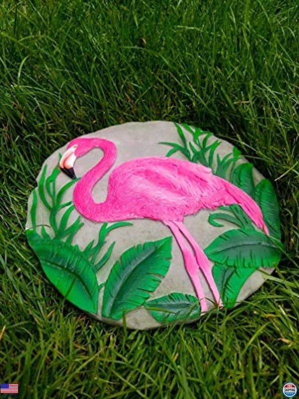 Spoontiques I Love You Garden Stepping Stone - Charming Outdoor Decorative Stone 2