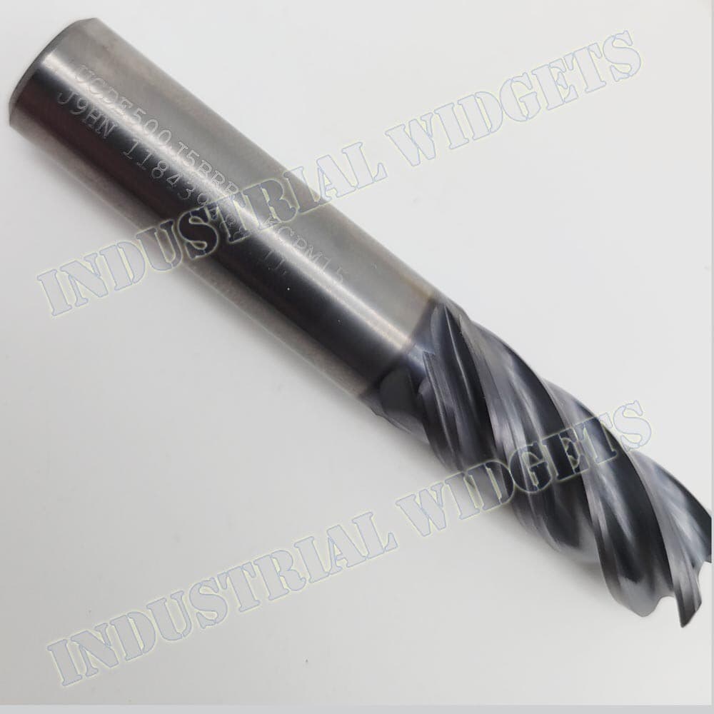 Kennametal 1/2" 5 Flute .03 Radius Carbide Endmill Coated 1.25" LOC 4048722 3