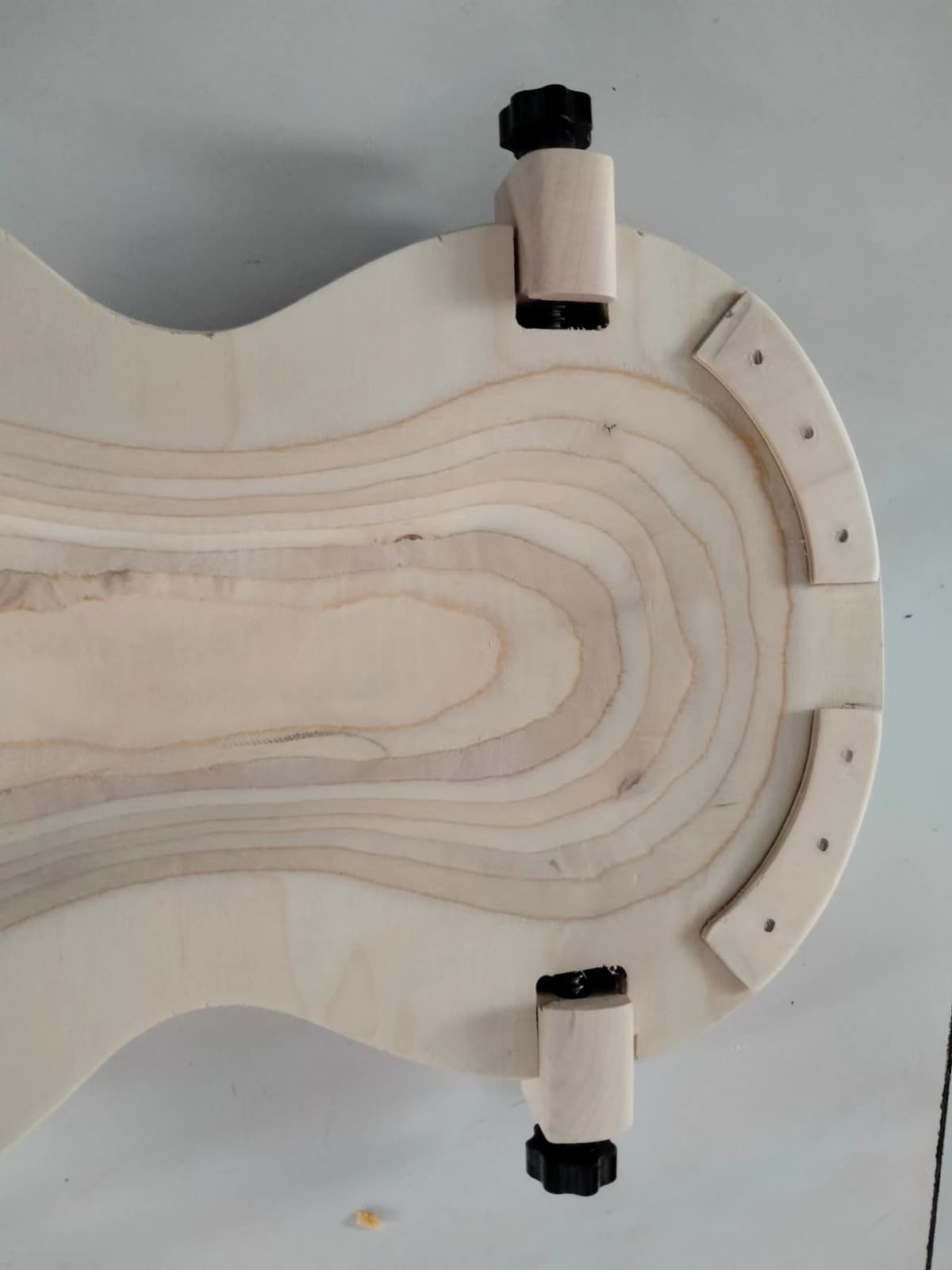 1 PC New Violin Cradle Violin Making Tool Repairing Fiddle Tool 4