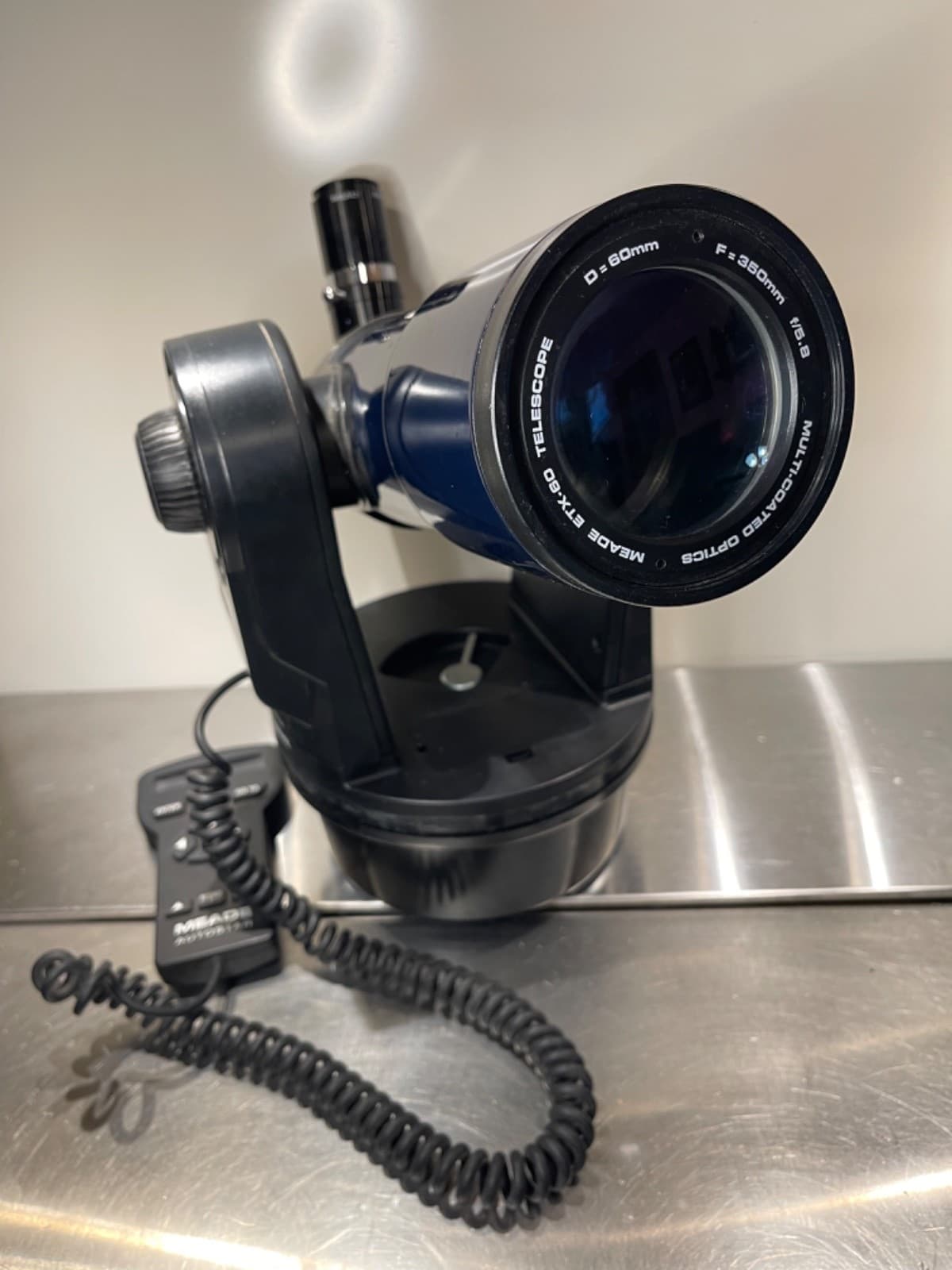 Meade AutoStar ETX-60 Telescope with controller  PARTS, REPAIR ONLY- NON WORKIN 2