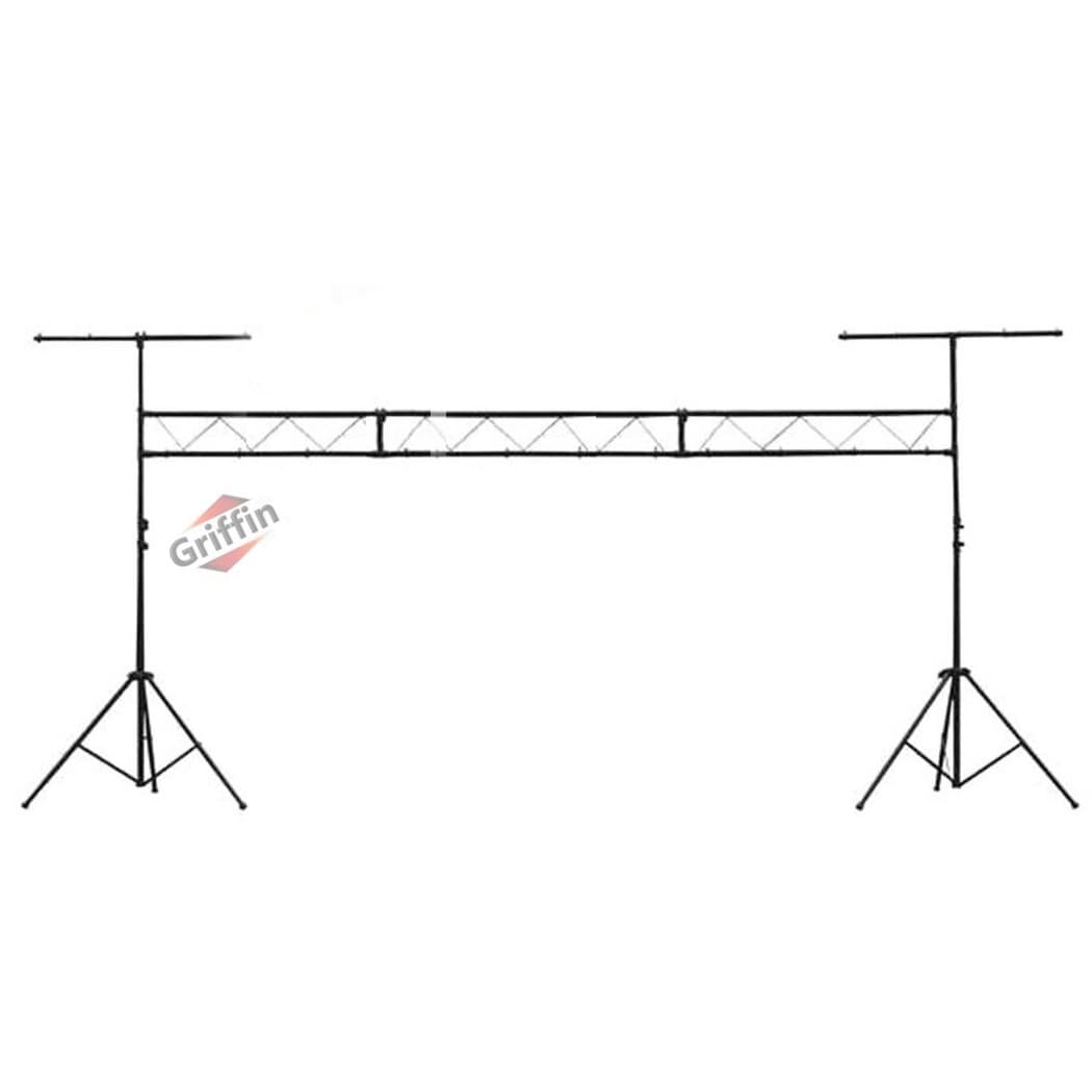 Light Truss Stand System - Trussing DJ Booth Kit Lighting Stage PA Speaker T-Bar 2