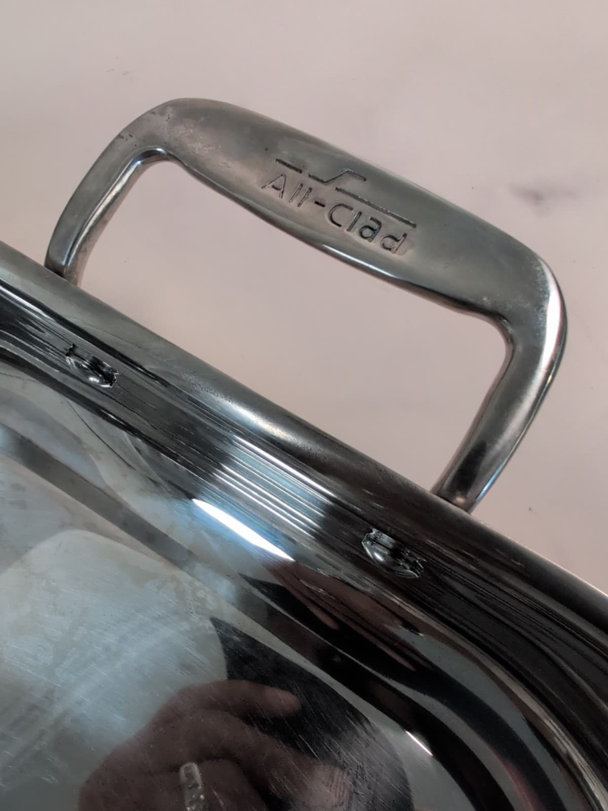 All-Clad Stainless Steel Roasting Baking Lasagna Pan 14.5" x 11.5" 4