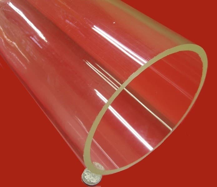 Acrylic Tube Clear Extruded 6.00" OD x 5.50" ID x .250" Wall x 72" Length *D