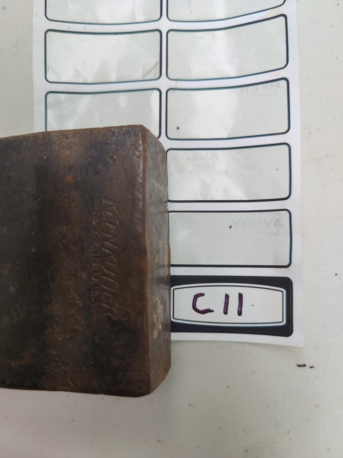 Vintage Keen Kutter Axe Head – Made in USA – 2 lb 14.8 oz – Embossed Pattern 4