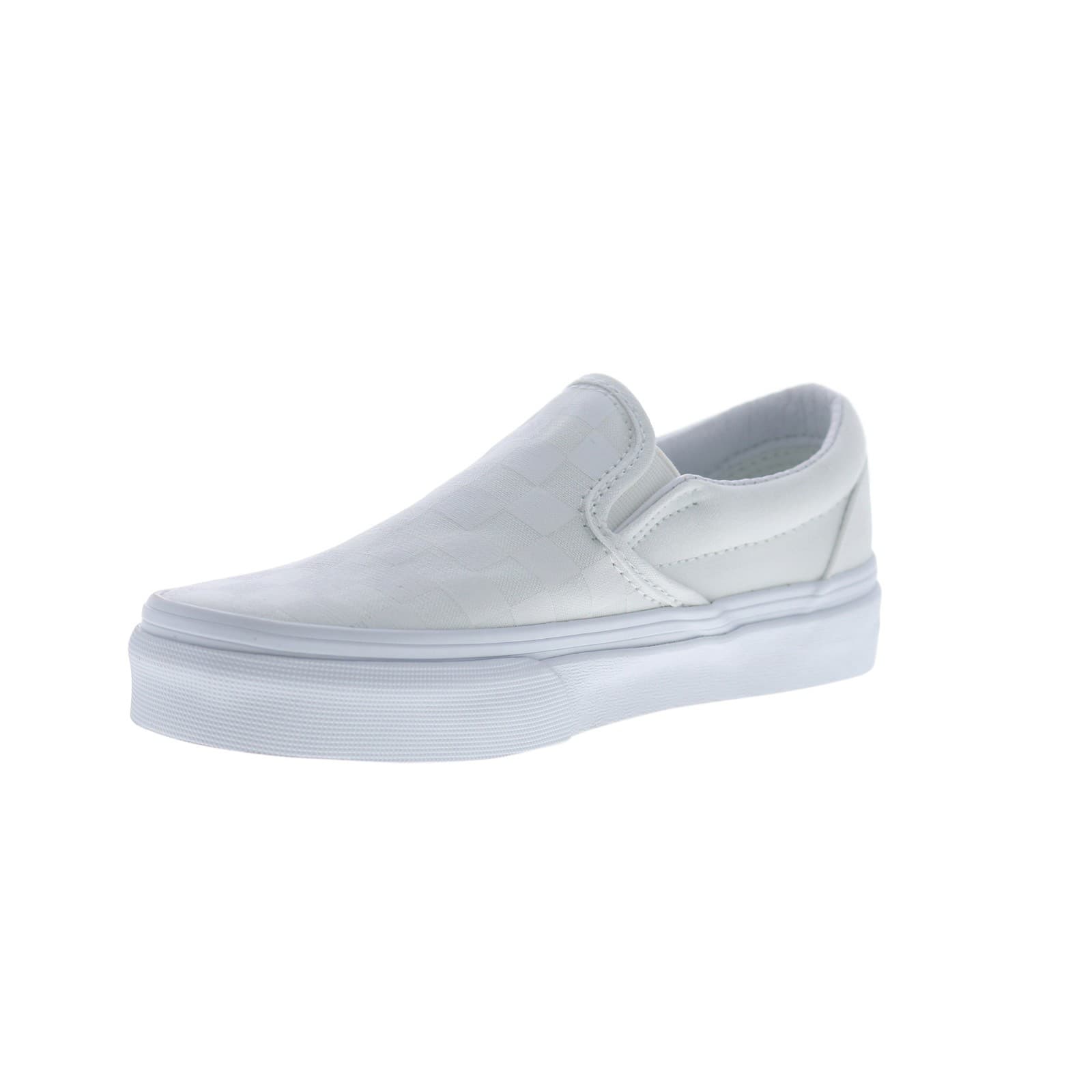 Vans Classic Slip-On VN000EYEX1L Mens White Skate Inspired Sneakers Shoes 4