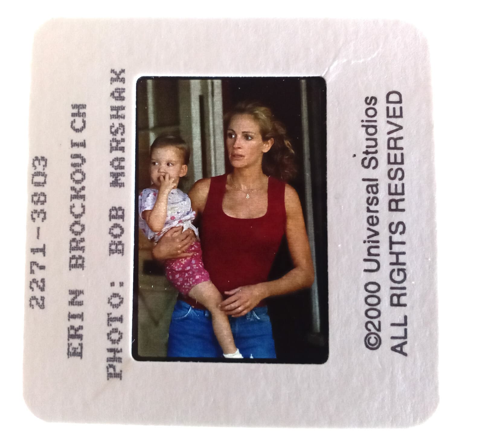 ERIN BROCKOVICH 2000 FILM 3 ORIGINAL 35MM COLOR SLIDES JULIA ROBERTS  2