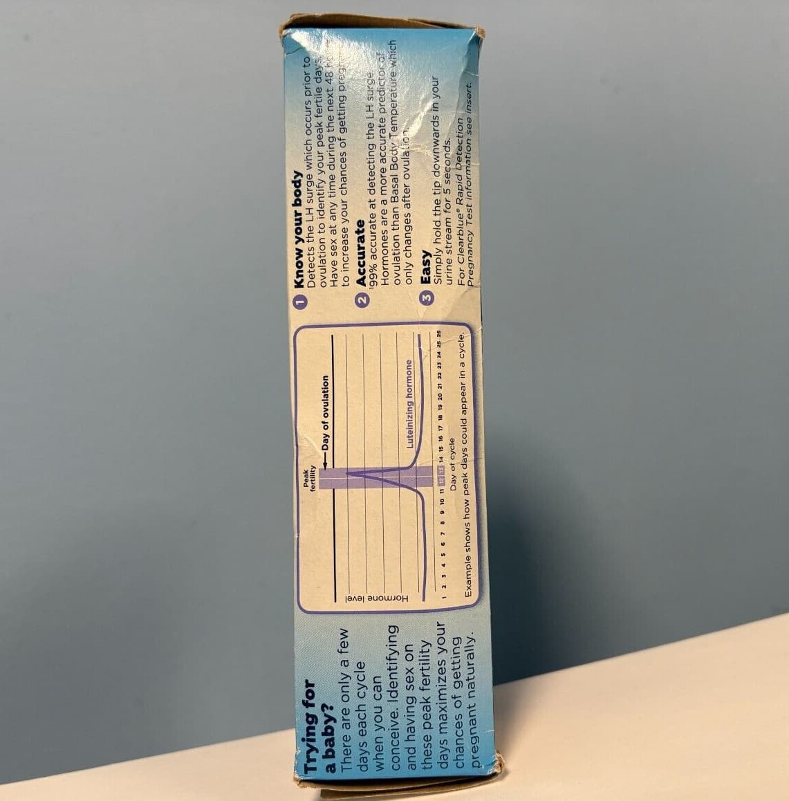 Clearblue Easy Ovulation Kit 10 Tests 1 pregnancy test EXP 12/2026 3