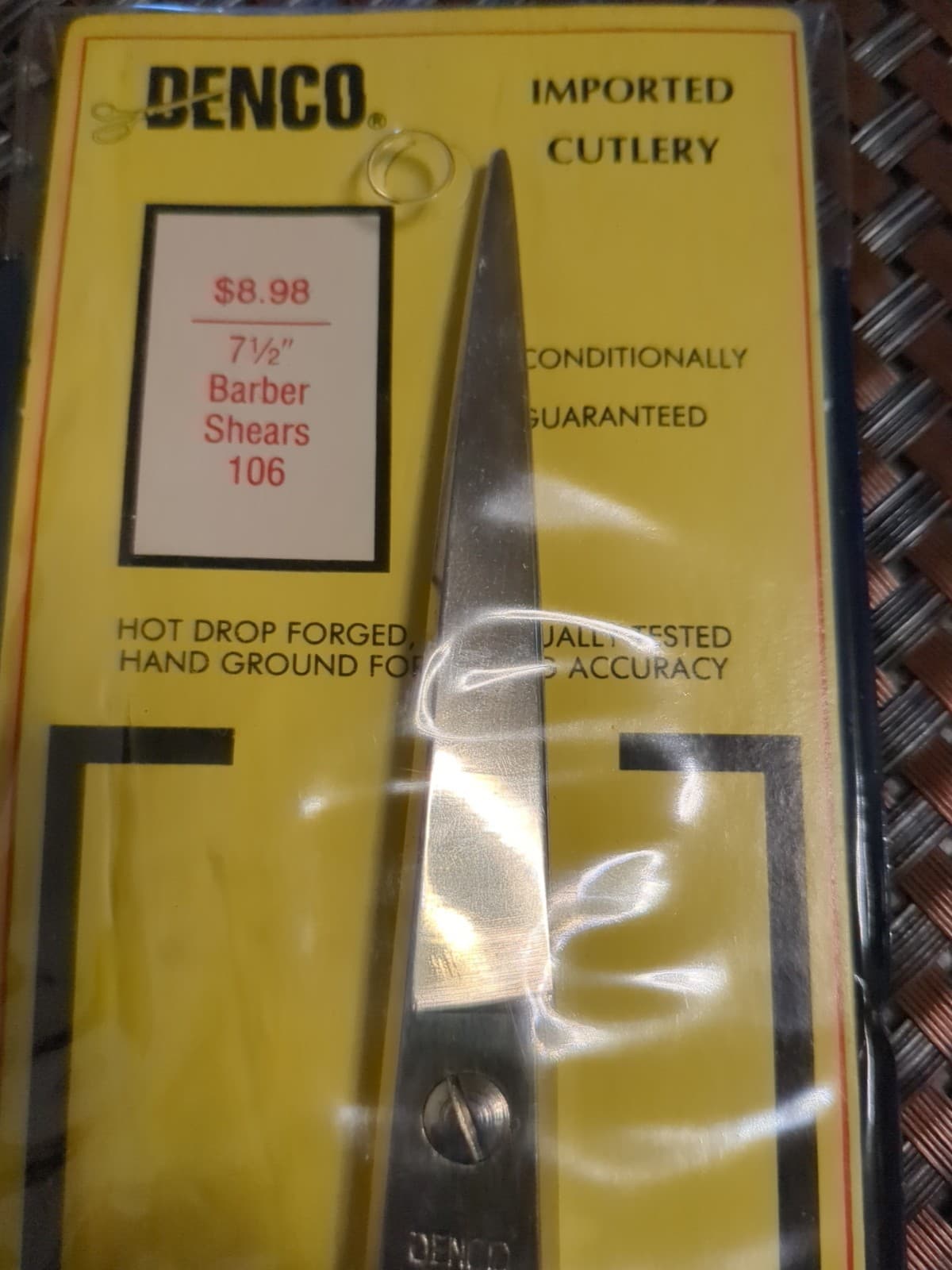 Old Stock Professional  Shears unused Made In Italy Free Shipping 2