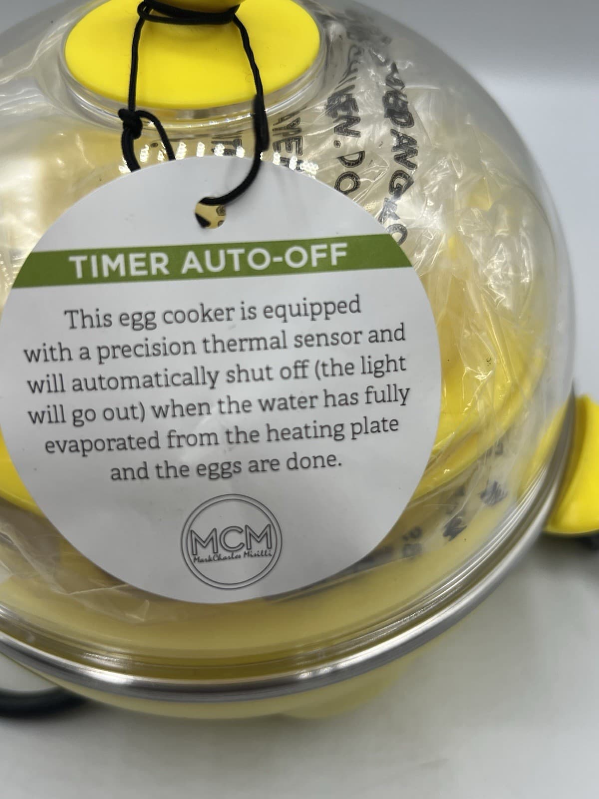 Yes Chef Rapid Egg Cooker & Poacher New Electric Yellow VTG 6