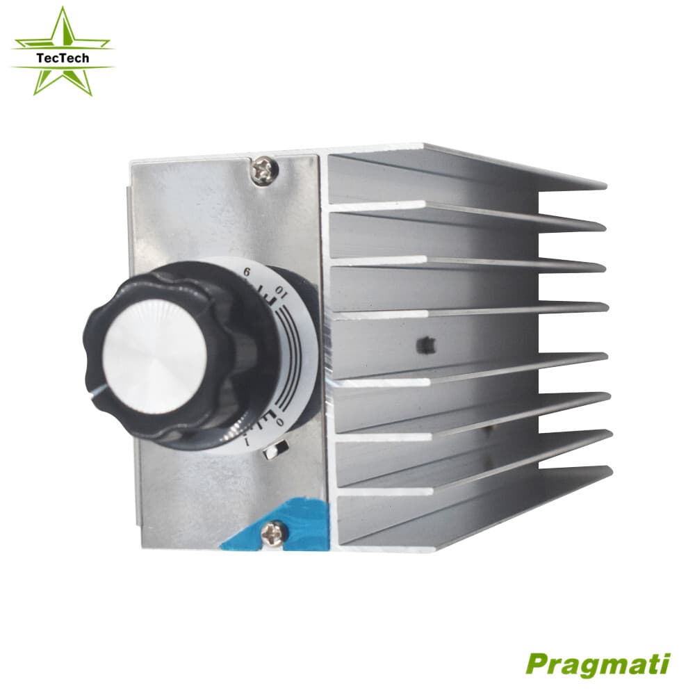 SCR AC 110-220V 10000W Motor Speed Controller Volt Regulator Dimmer Thermostat 4