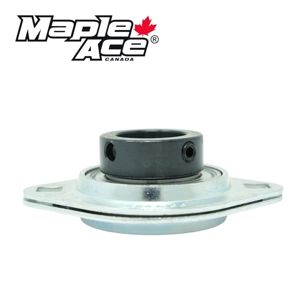 SAPFL205 Pressed Steel Housing Oval Flanged 2-Bolt with Insert Bearing 25mm 5