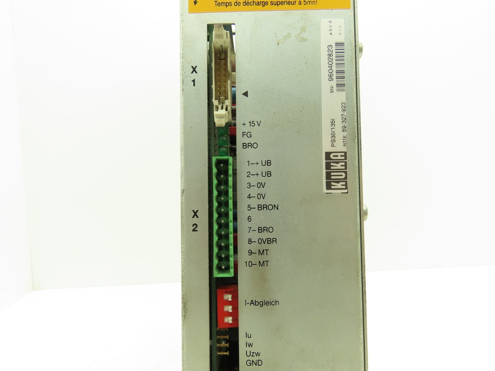 Kuka PS30-135I Power Supply Module for Servo Motor Drive Inverter 5