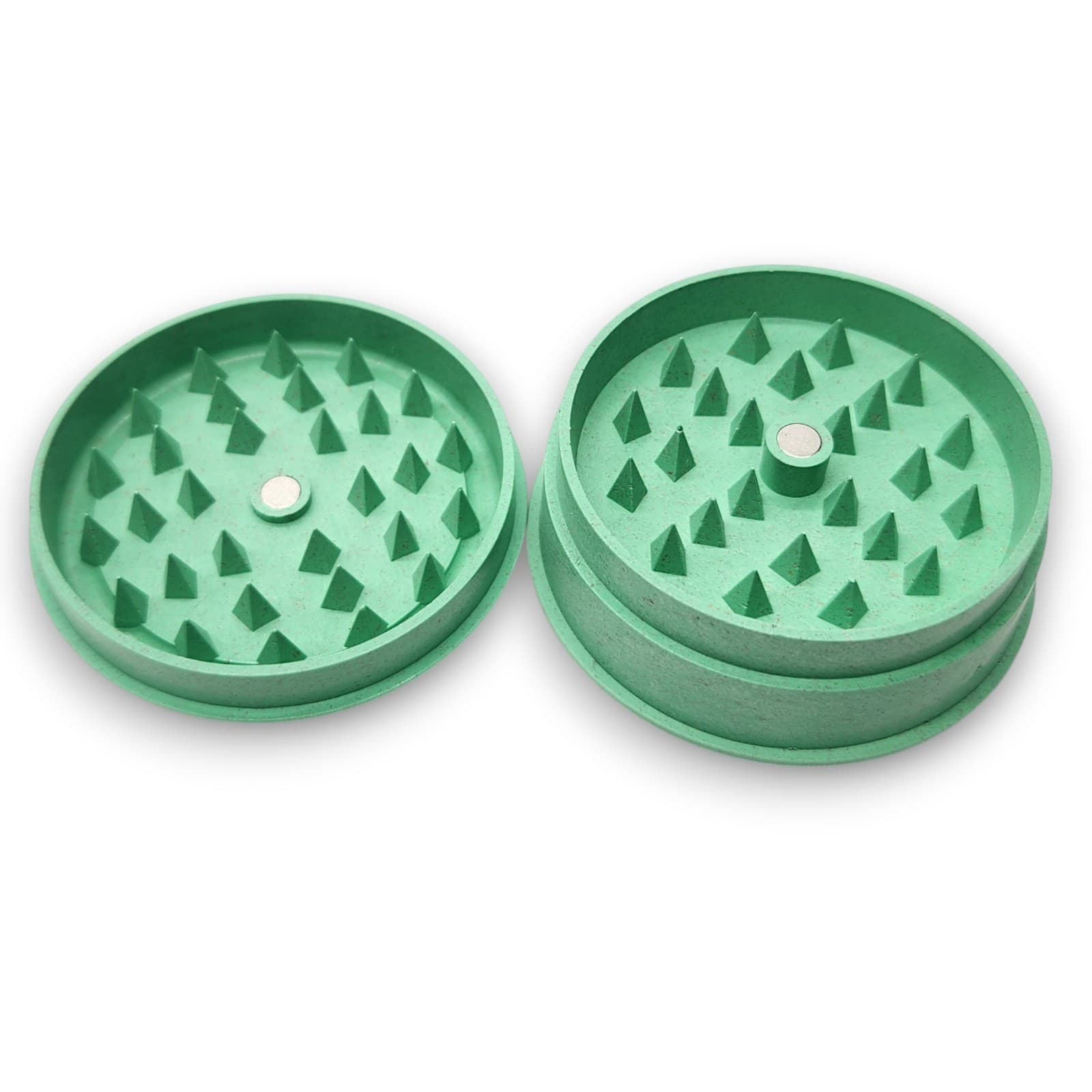 2.5" Space King HEMP Biodegradable TRAVEL Tobacco Herb Spice Grinder Crusher 5