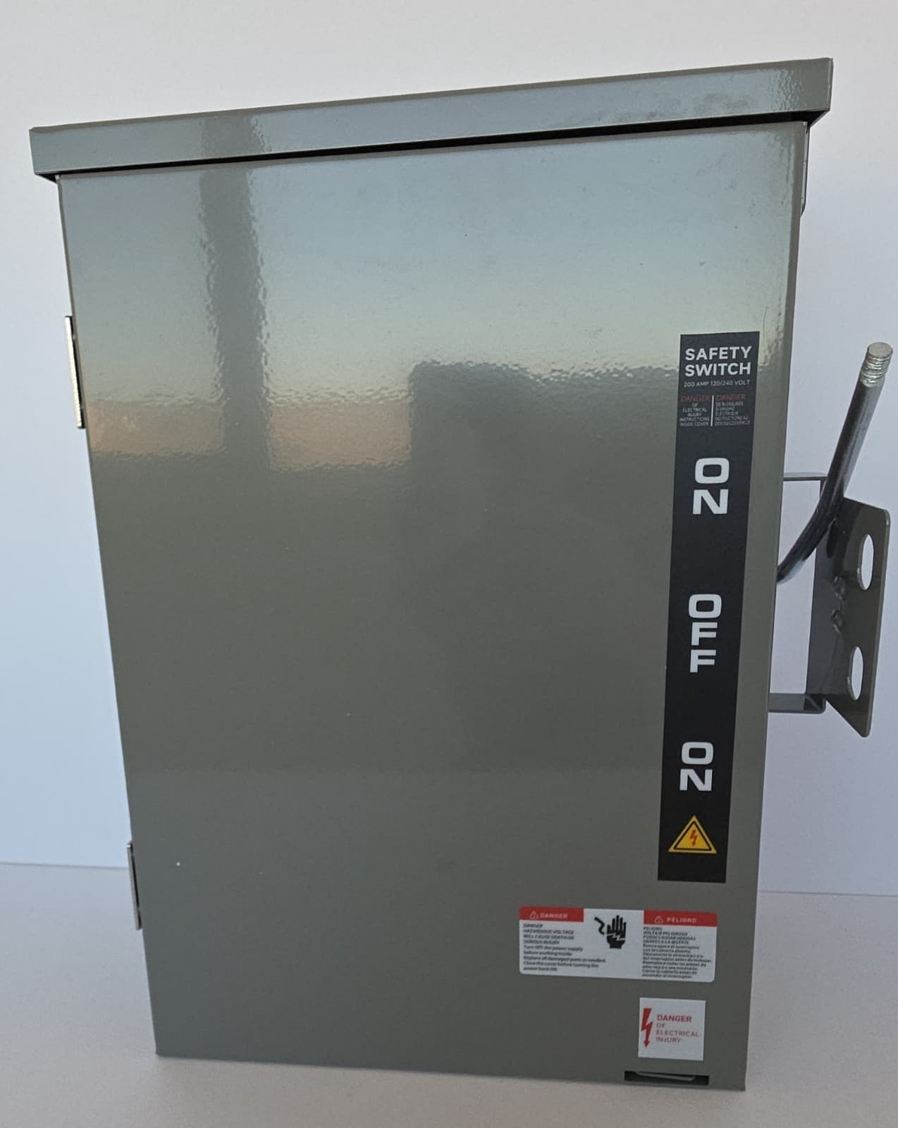 200A Manual Generator Transfer Switch 48000W General Double-Throw Safety Switch 2