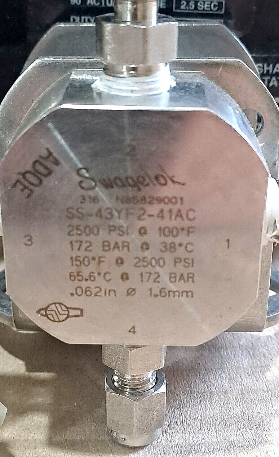SWAGELOK MS-141AC ELECTRIC ACTUATOR 1 pcs 4