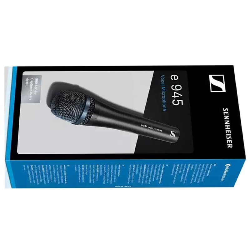 New Sennheiser Professional E 945 Dynamic Super-Cardioid Vocal Microphone Wired 5