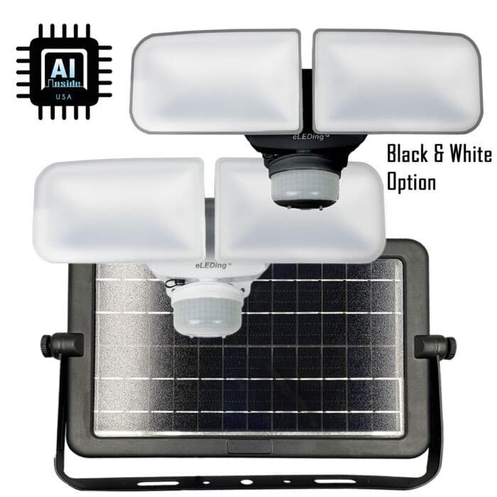 Solar AI-SMART Motion Sensor All-Night  Illuminate 10W/1200LM Security light 4