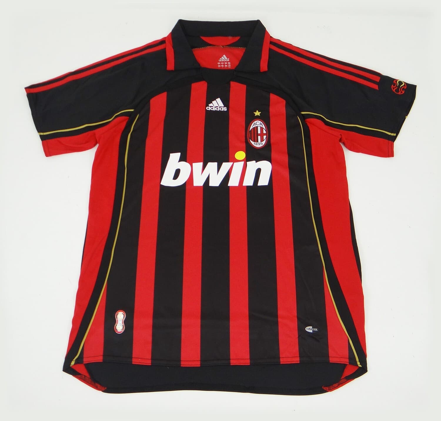 Ricardo Kaka AC Milan Autographed Signed Adidas Jersey with Beckett BAS COA 4
