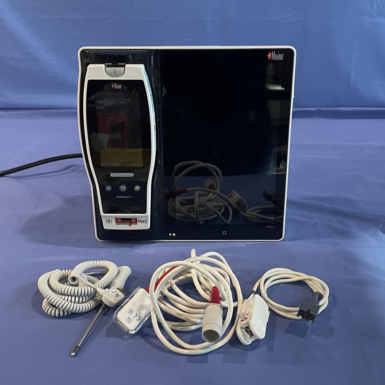Masimo Root RDS7A Monitor w/ Radical-7 Pulse CO-Oximeter & ISA CO2 Capnography 2